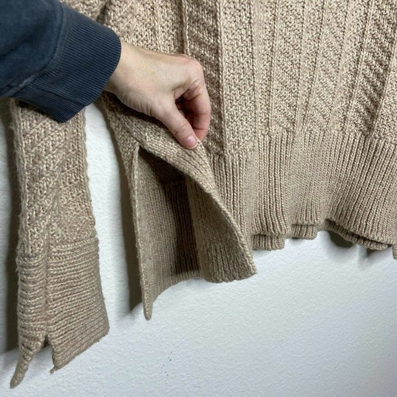 H&M Tan Longer Length Multi Knit Sweater - Picture 5 of 9